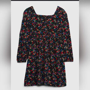 Gap Girls Long Sleeve Floral dress Child Large